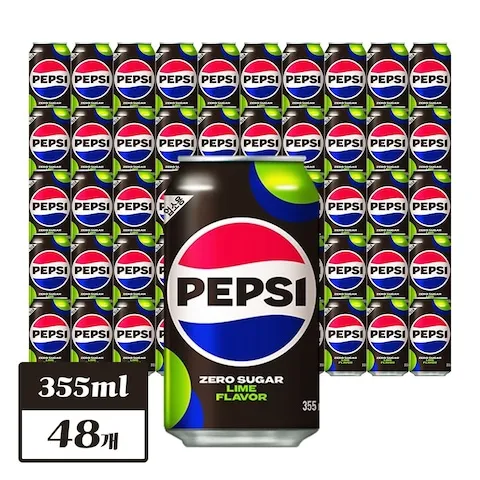 펩시 제로슈거 라임향 355ml x 48개 업소용