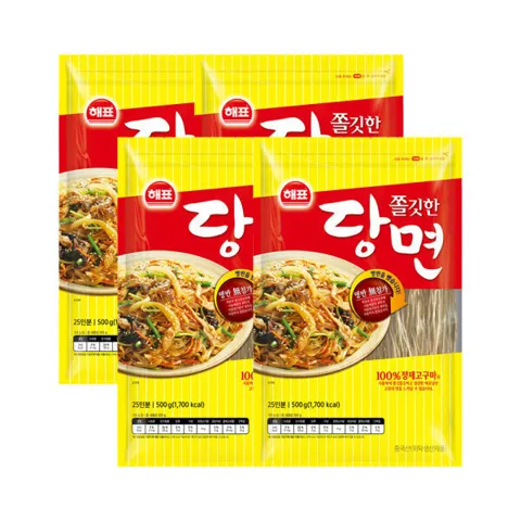 쫄깃한 당면 500G 4개