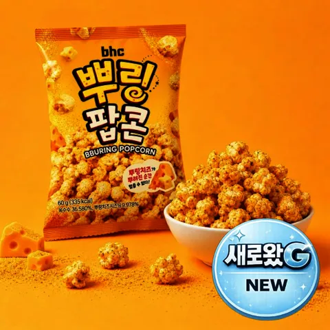 bhc 뿌링 팝콘 12봉