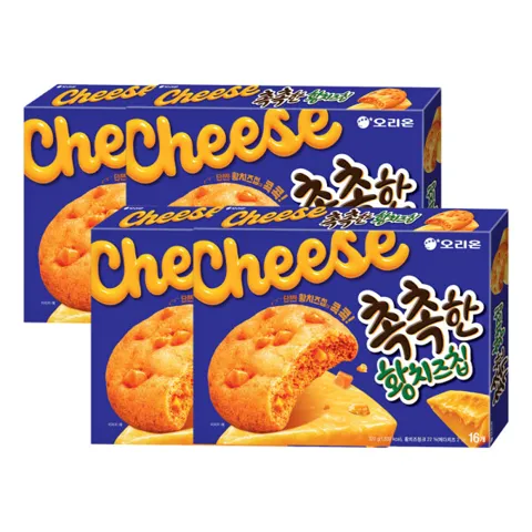 오리온 촉촉한 황치즈칩 16P 320g x 4개