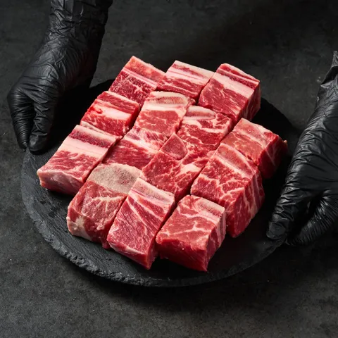 [추석 +세일 35% / 연휴 +배송 : 오늘배송] 찜갈비 꽃갈비 소갈비 800g 미국산 소고기 찜용 갈비탕용 추석 명절 선물 [원산지:미국]