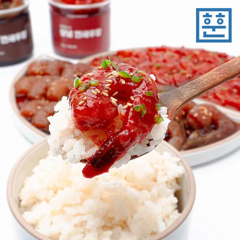 [슈퍼적립 : 최대 5,875원 / 연휴 +배송 : 일요배송(9/27)] 깐새우장 300g + 300g [원산지:상세설명에 표시]
