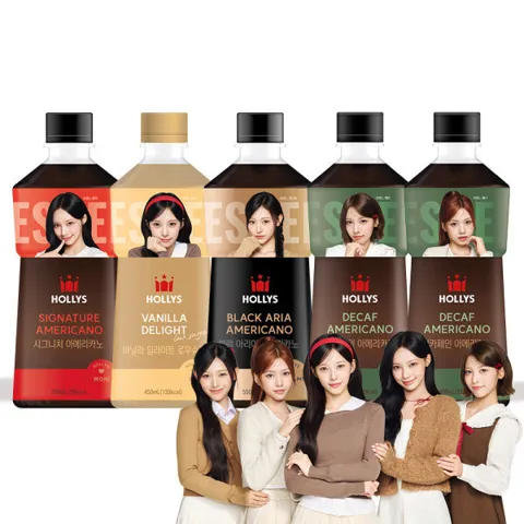 (1+1) 할리스 시그니처 페트커피 골라담기(12+12입)