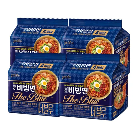 팔도 팔도비빔면 더블루(The blue) 135g 16개