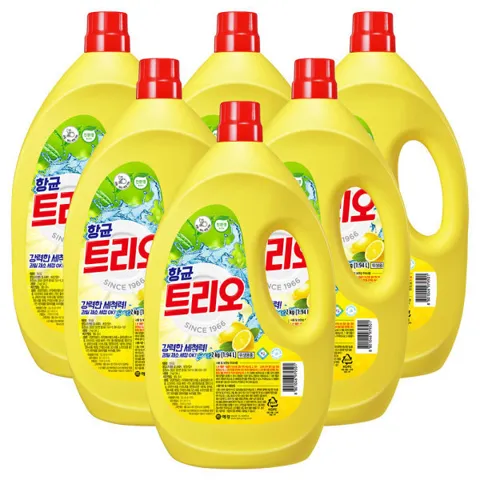 애경 항균 트리오 주방세제 2kg 6개 (1박스)