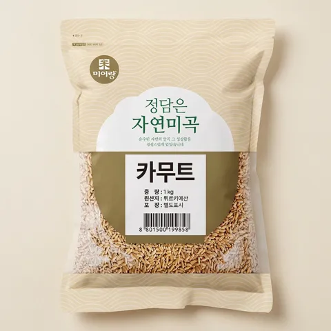 하루특가) 미이랑 호라산밀(카무트), 1kg, 1개