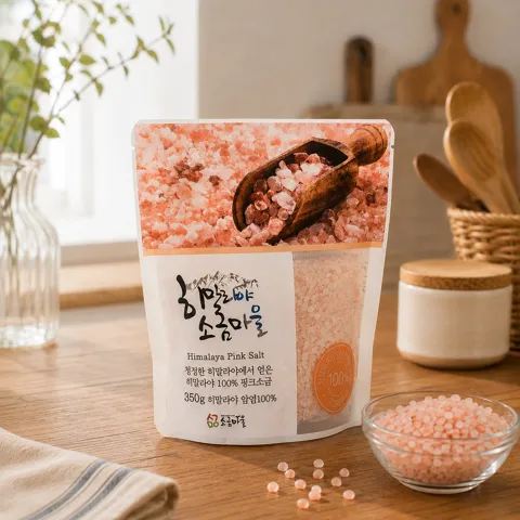 하루특가) 히말라야 소금마을 핑크솔트, 350g, 1개