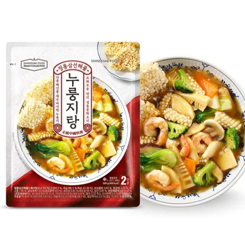 신세계푸드 마스터컬렉션 정통 삼선 해물 누룽지탕 500g 3개 [원산지:상세설명에 표시]