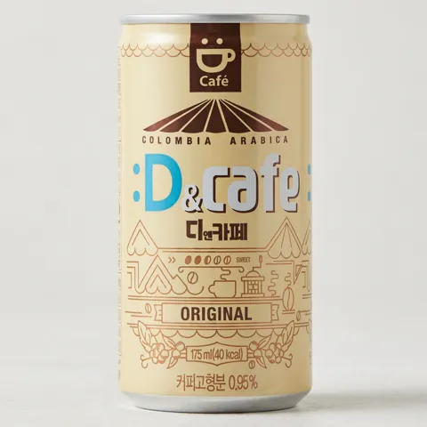 디앤카페, 오리지널, 175ml, 60개