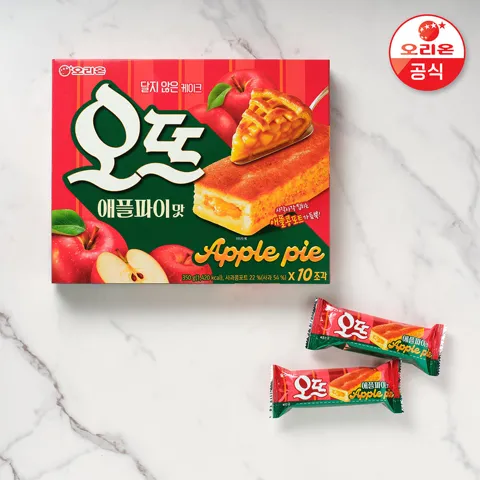 케익오뜨 애플파이맛 350g 3개
