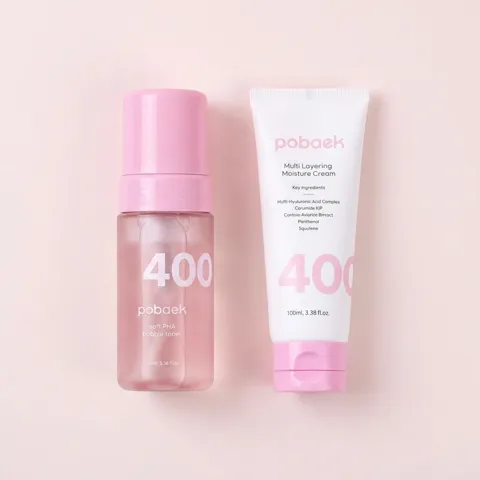 하루특가) 포백 버블토너, 100ml, 1개 + 수분크림, 100ml, 1개, 1세트