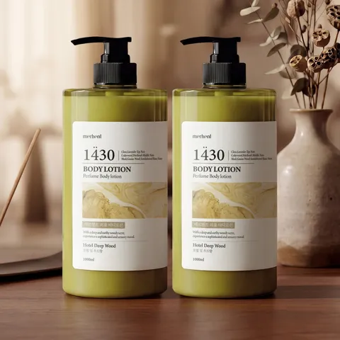 하루특가) 메르헨트 퍼퓸 바디로션, 호텔 딥 우드향, 1000ml, 2개