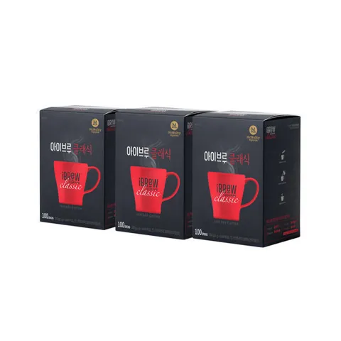 맥널티 아이브루 클래식 커피 100T+100T+100T (총 300T)
