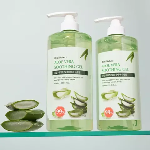 알로에 수딩젤 수분크림 1000ml 2개