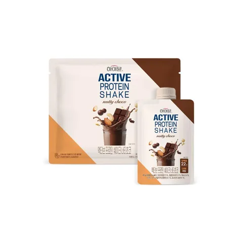 하루특가) 하이뮨 액티브 프로틴 쉐이크 너티초코, 45g, 7팩