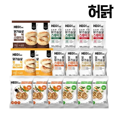 스테이크 맛보기 패키지 18팩