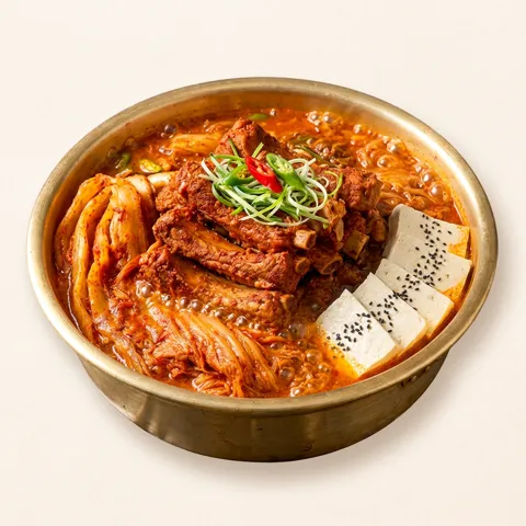 하루특가) 양푼이 등갈비 김치찜, 500g, 2팩