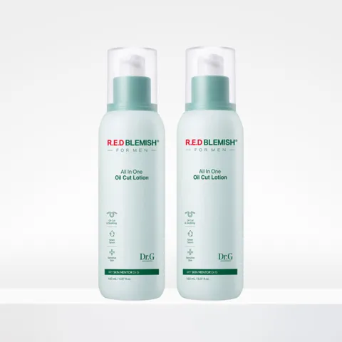 닥터지 레드 블레미쉬 포 맨 올인원 오일 컷 로션 150mL X2개
