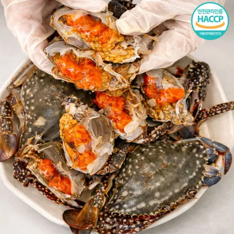 여수엄마 간장게장 양념게장 국내산 알배기 암꽃게 HACCP 간장꽃게장