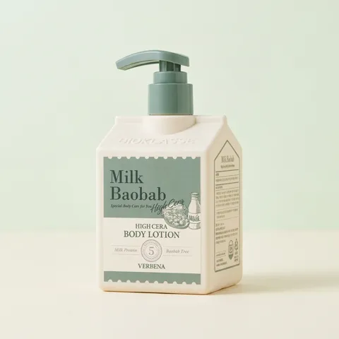 하루특가) 밀크바오밥 하이세라 바디로션, 버베나, 250ml, 1개