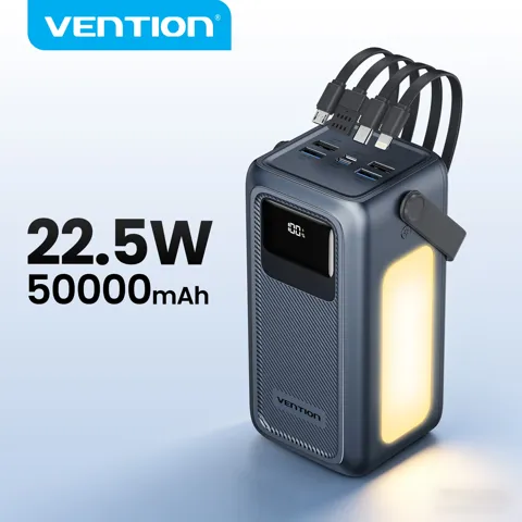 Vention 벤션 22.5W 50000mAh 대용량 보조배타리