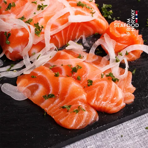 노르웨이 생연어 500g 숙성슬라이스 연어회 훈제연어 [원산지:노르웨이]