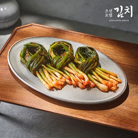 [프리미엄 조선호텔 김치] 파김치 1kg [원산지:국산]