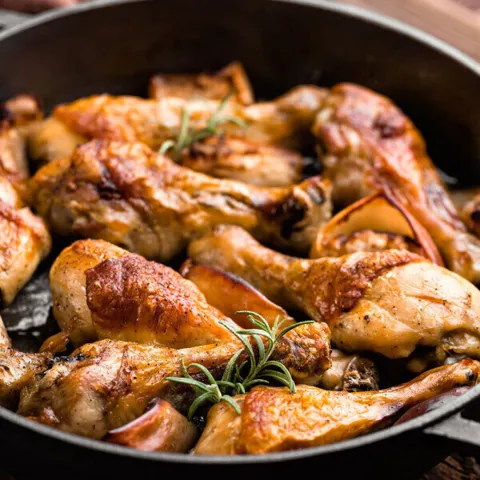 에어프라이어 치킨 떴닭 로스트 치킨 1kg+1kg /국내산 닭