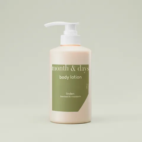 하루특가) 먼스앤데이즈 퍼퓸케어 바디로션, 린든 라임바질 앤 만다린, 500ml, 1개