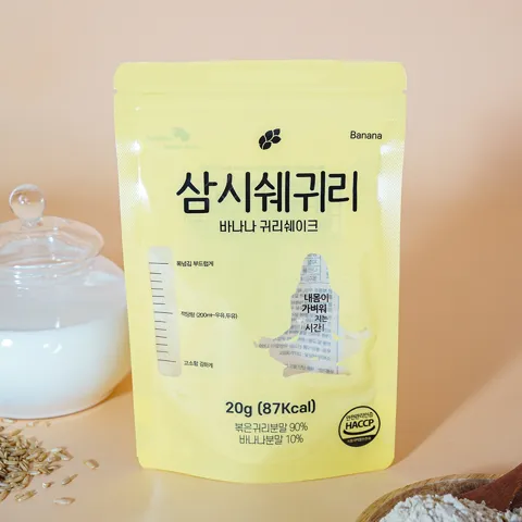하루특가) 논앤밭위드 삼시쉐귀리 귀리쉐이크, 바나나, 20g, 30개