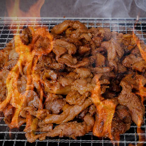 하루특가) 산지로드 대구 북성로식 연탄 돼지불고기, 300g, 5개