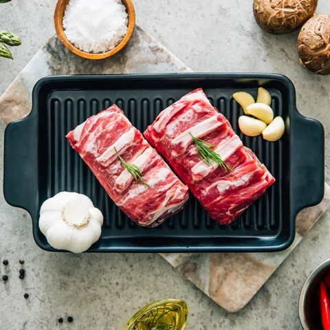 (냉장 생고기) 6개월미만 호주산 양고기 갈비살 350g+양념 [원산지:호주]