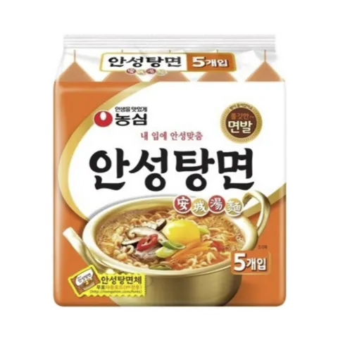 하루특가) 농심 안성탕면, 125g, 20개