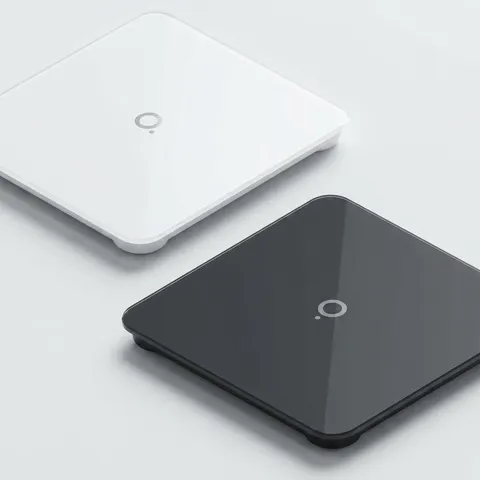 하루특가) 앳플리 T4 디지털 LED 체중계, 화이트, 1개