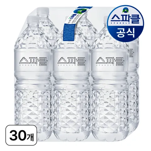 스파클생수 2리터 30병 무라벨생수