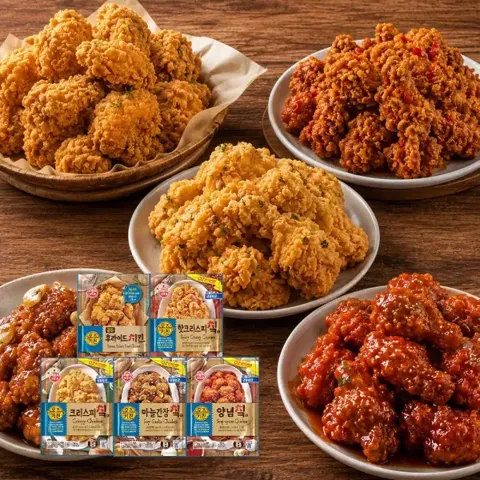 오뚜기 오즈키친 치킨 5종 2개 골라담기+폴딩바구니 증정