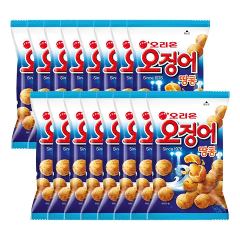 오리온 오징어땅콩 98g x 16개(박스)
