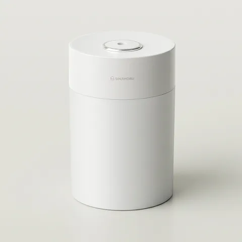 역대급특가) 오퓨리엠 테이블 미스트 USB 미니 가습기, 600ml, 화이트