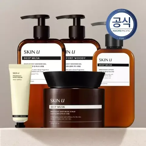 아모레퍼시픽 스킨유 샤워젤/스크럽/로션/핸드크림 모음전
