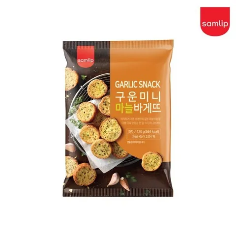 구운 미니 마늘바게뜨 120g x 12봉