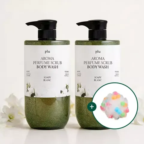 아로마 퍼퓸 스크럽 바디워시 1000ml 2개