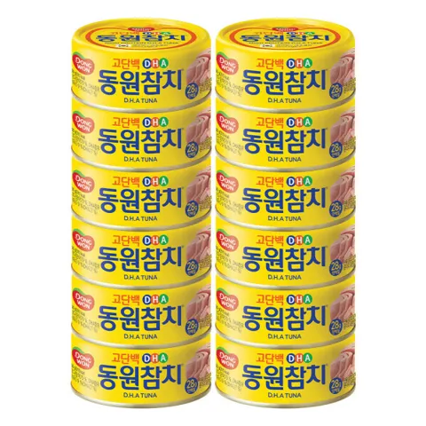 동원 DHA 참치 150g 원터치 12캔