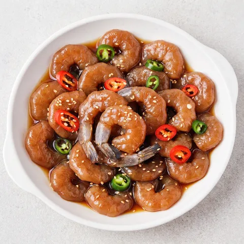 하루특가) 어촌명가 간장 깐새우장, 1kg, 1개