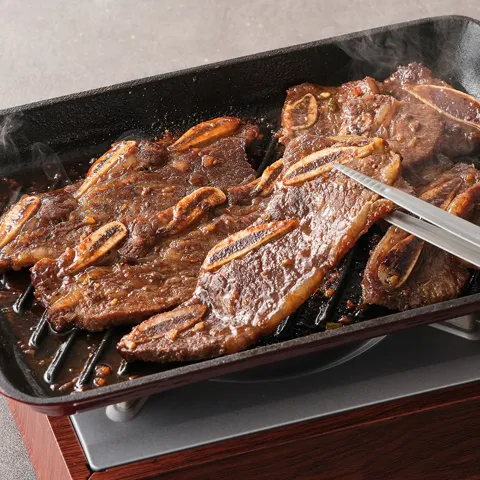 하루특가) 담양전씨 비법양념 LA갈비, 1kg, 4개