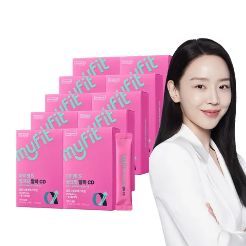 하루특가) 동국제약 마이핏 알파CD 분말, 파인애플맛, 42g, 10개