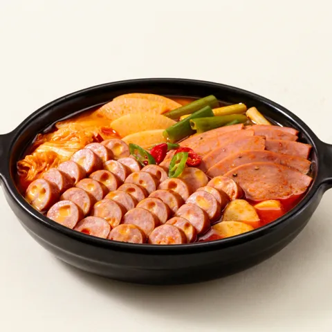 하루특가) 쟌슨빌 오리지널 부대찌개, 500g, 6개