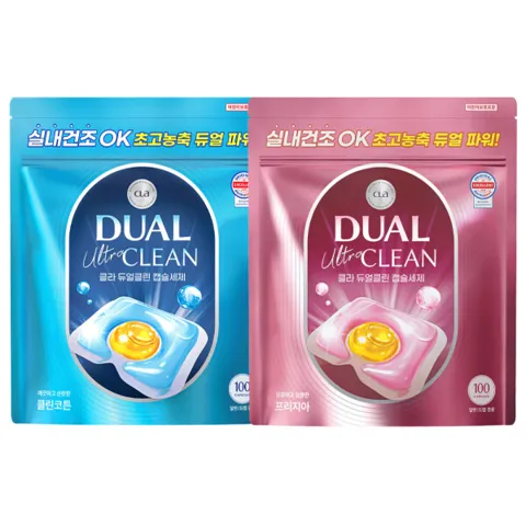 CLA 국내생산 2in1 고농축 캡슐세제 100+100