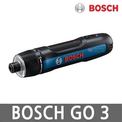 보쉬 BOSCH GO3 충전 드라이버 세트 USB 미니스크류 3.6V 일체형