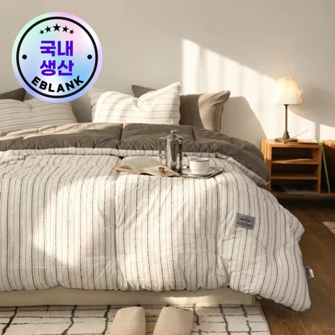 순면 모달 고밀도워싱 먼지없는 옥수수솜 차렵이불침구 단품/세트