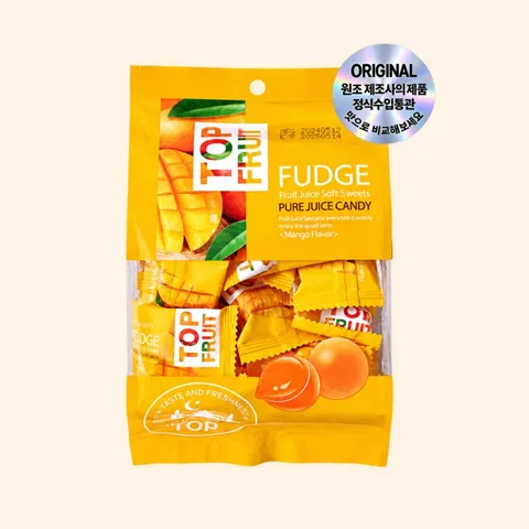 하루특가) 탑프룻 망고젤리, 망고맛, 320g, 3개